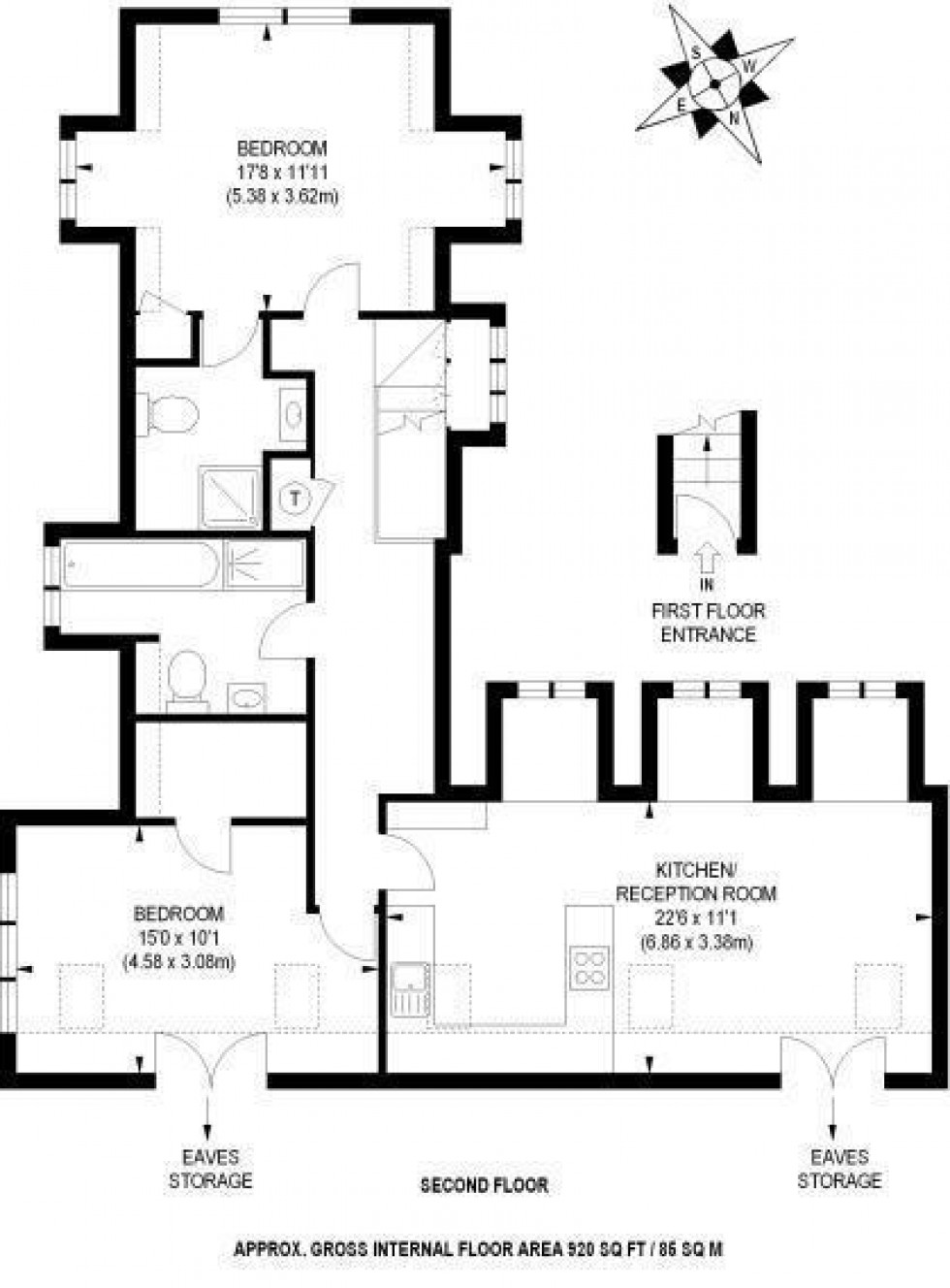 Floorplan for Newton House, Croydon