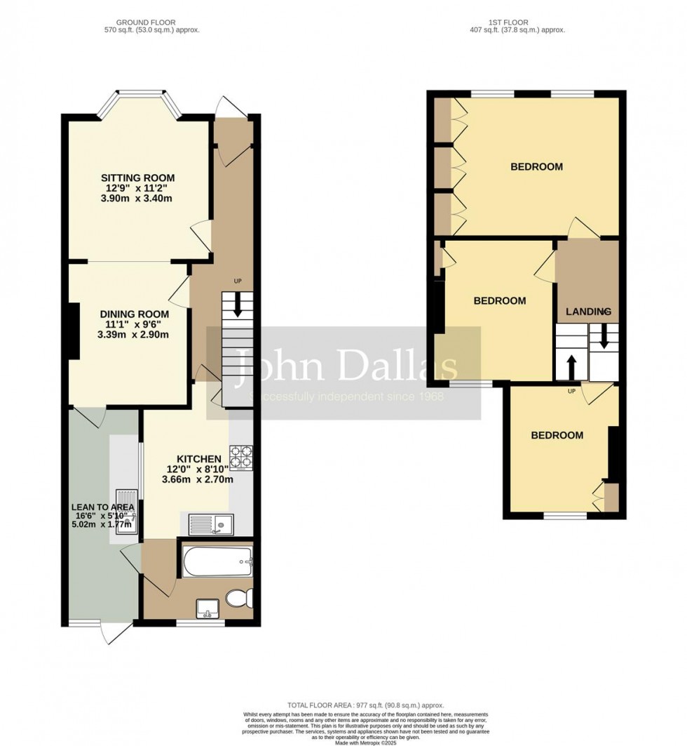Floorplan for Frant Road, Thorton Heath