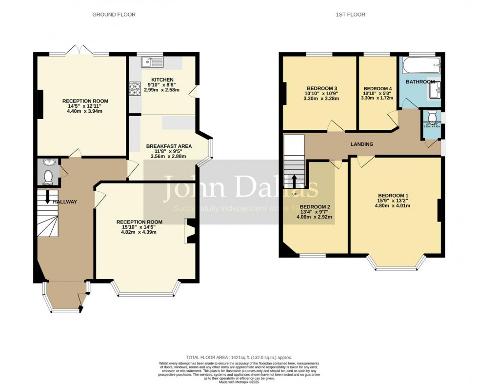 Floorplan for St Augustines Avenue, South Croydon
