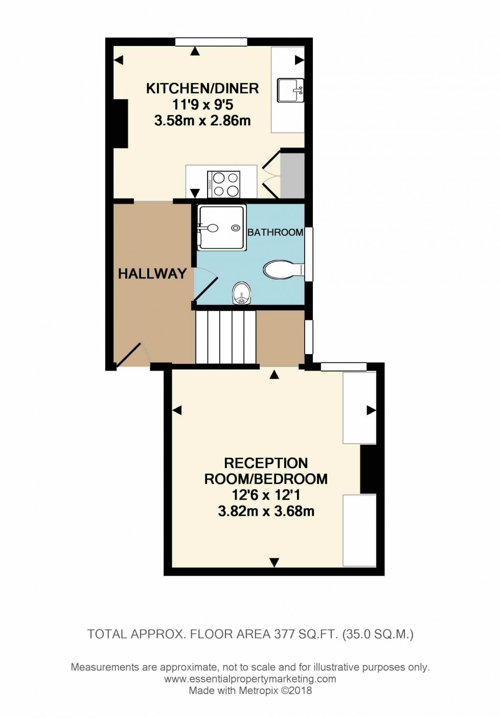 Floorplan for Avondale Road, South Croydon