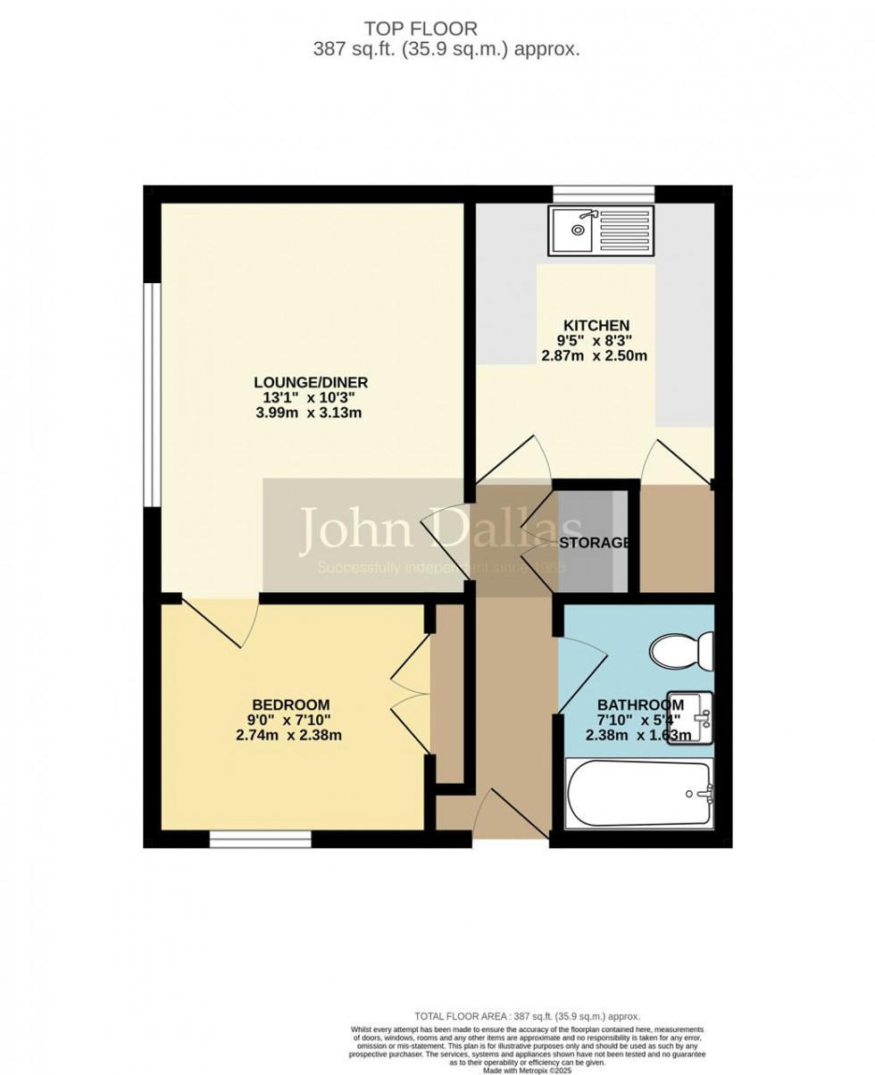 Floorplan for Long Acre Court, 21 Mayfield Road, South Croydon