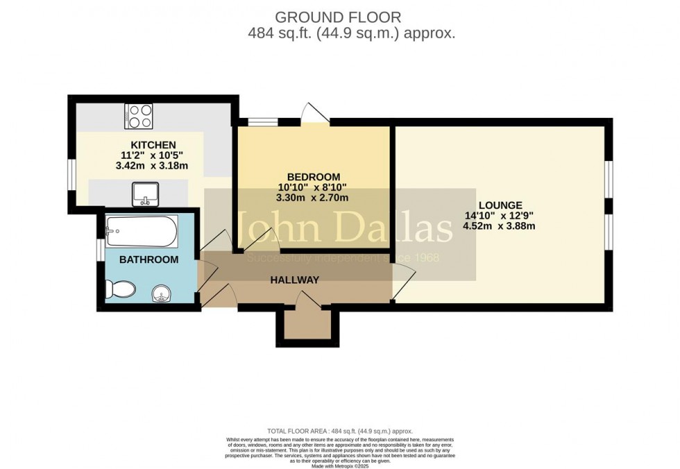 Floorplan for St James Lodge, Croydon