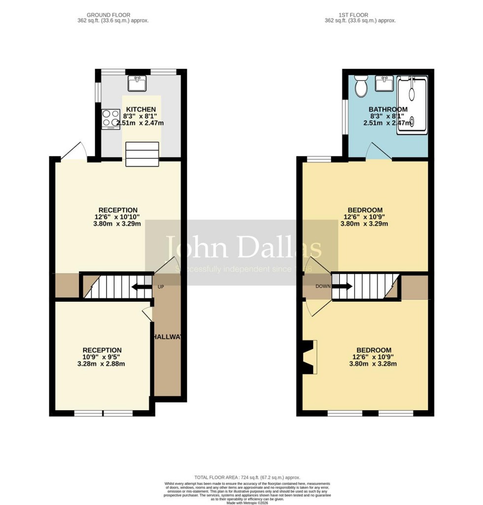Floorplan for Bynes Road, South Croydon
