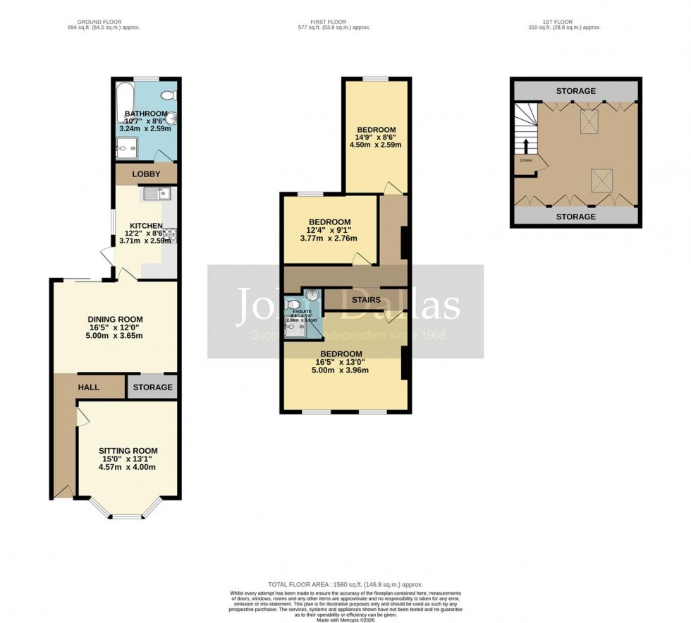 Floorplan for Southbridge Road, Croydon