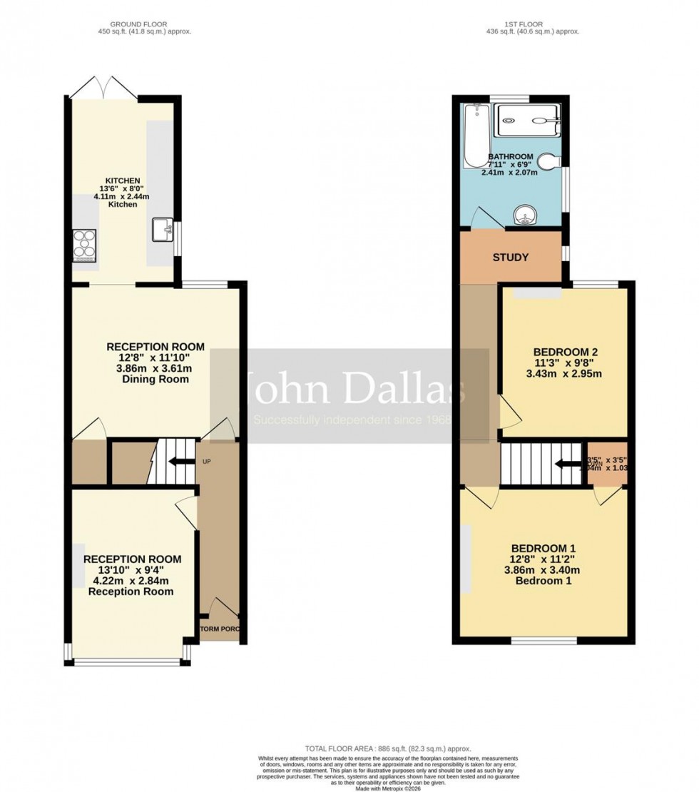 Floorplan for Selsdon Road, South Croydon