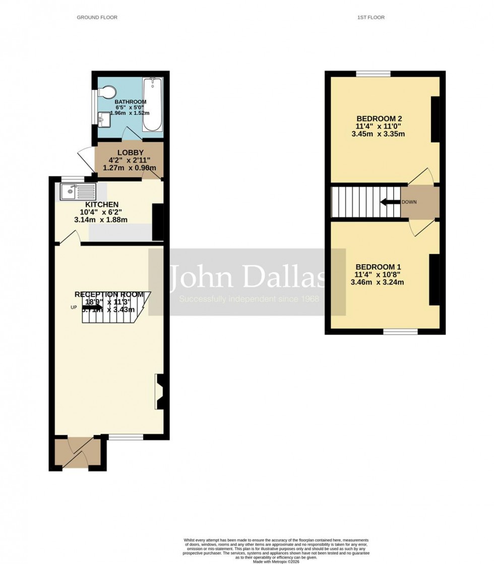 Floorplan for Chelsham Road, South Croydon
