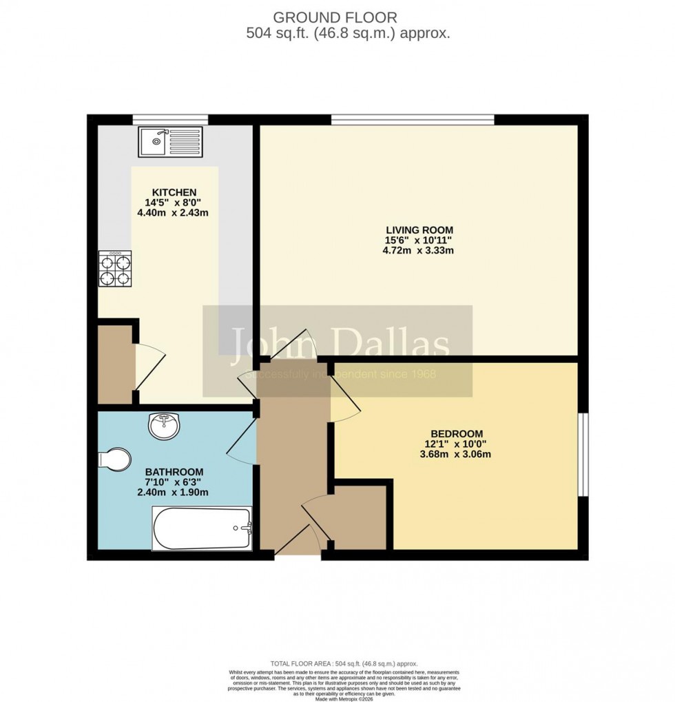 Floorplan for Springwood Court, Birdhurst Road South Croydon, South Croydon